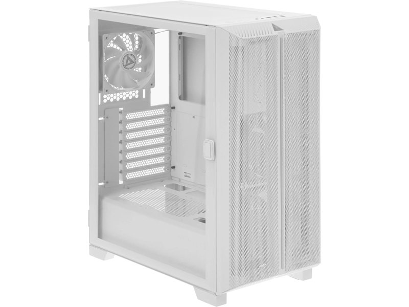 Корпус Montech Sky One Lite белый без БП ATX 5x120mm 5x140mm 2xUSB3.0 audio bott PSU