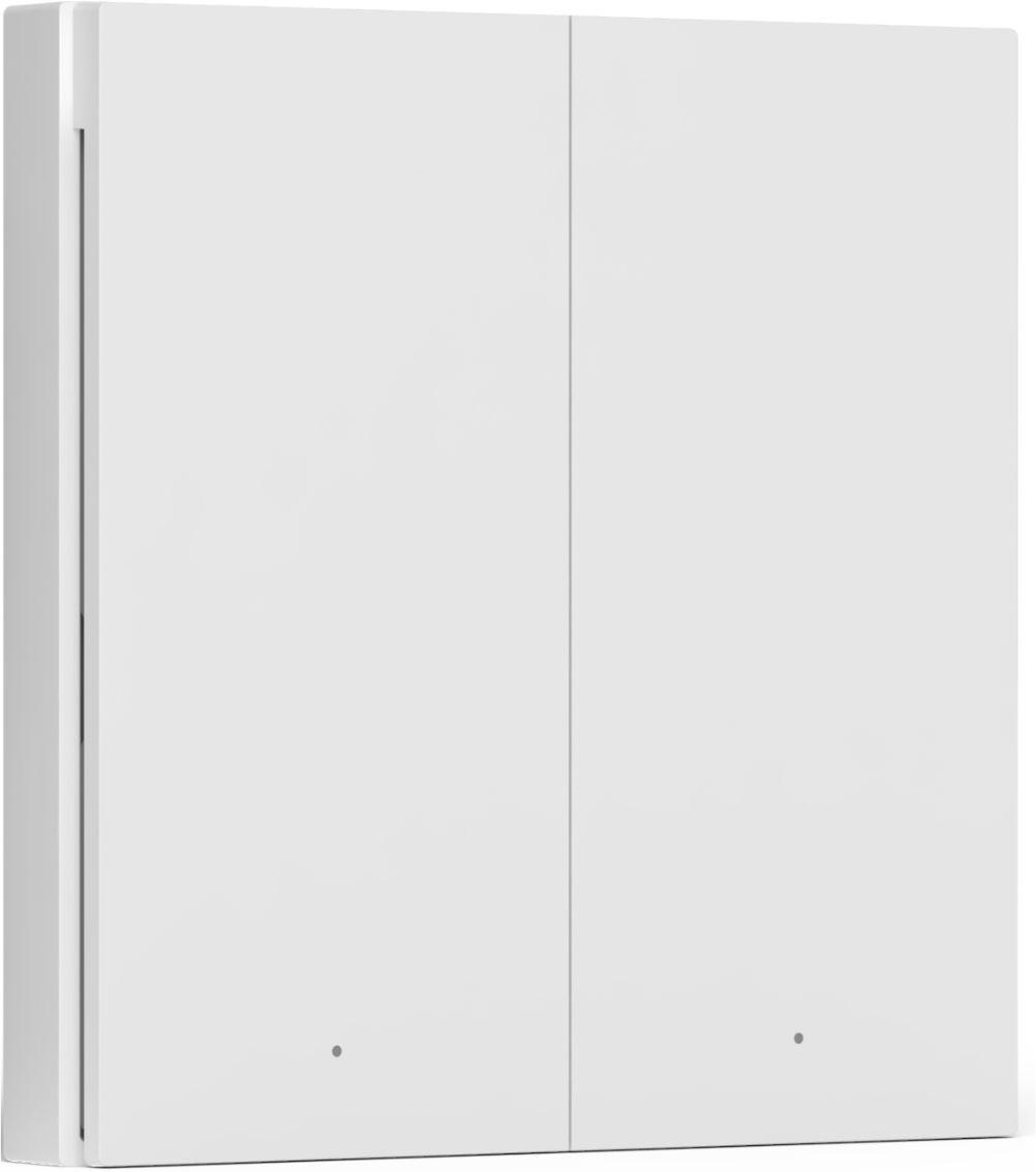 Умный выключатель Aqara Wireless Remote Switch H1 2-хкл. белый (WRS-R02)