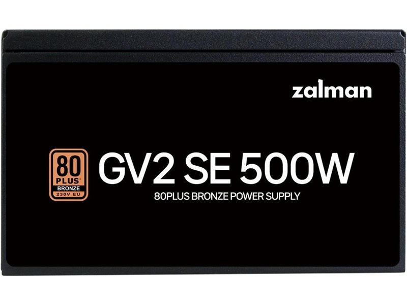 Блок питания Zalman ATX 500W ZM500-GV2SE 80+ bronze (20+4pin) 120mm fan 6xSATA RTL