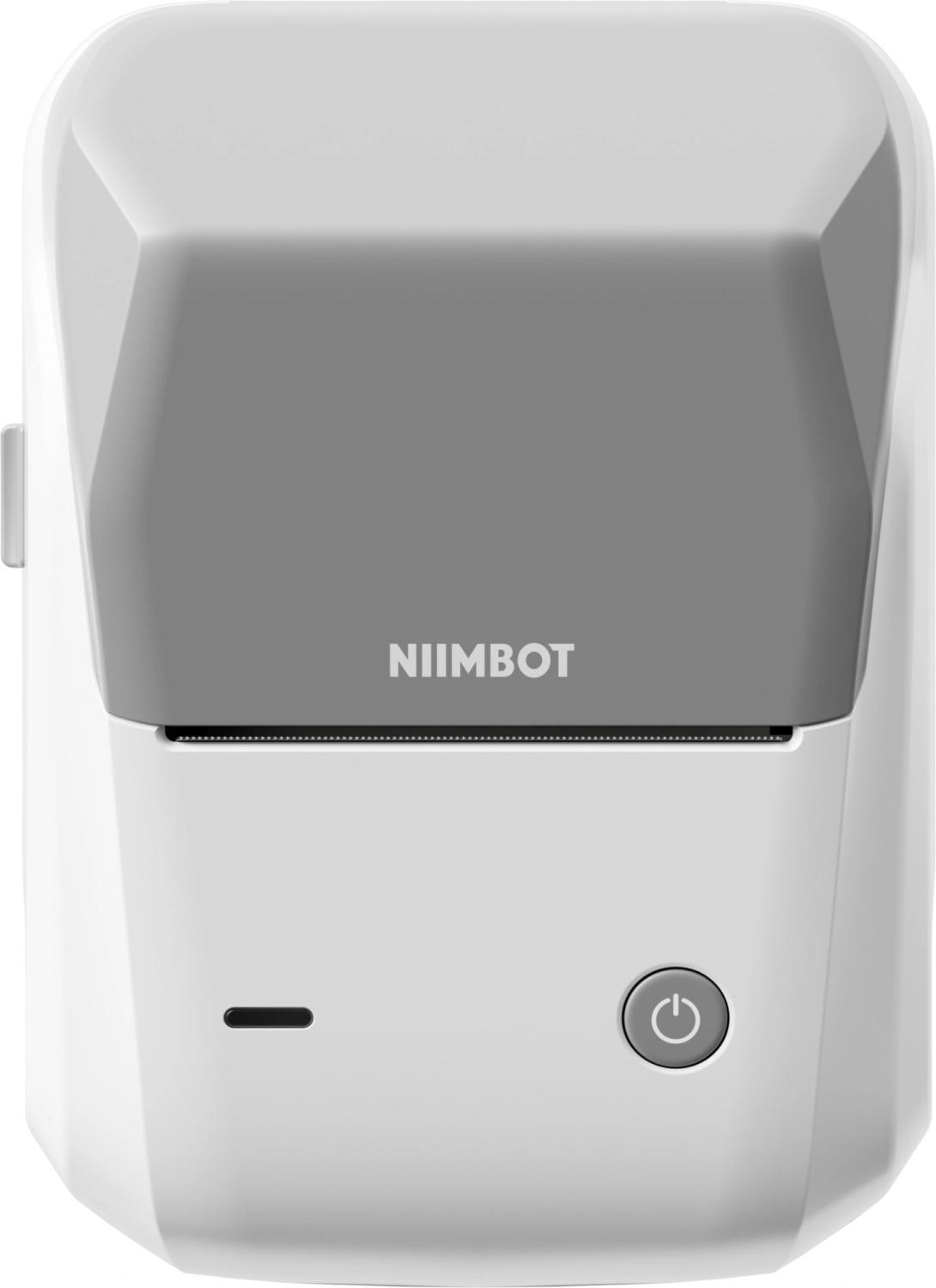Термопринтер Niimbot B1 (1746887) 203dpi 50мм/с/USB/BT для печ.этик. серебристый