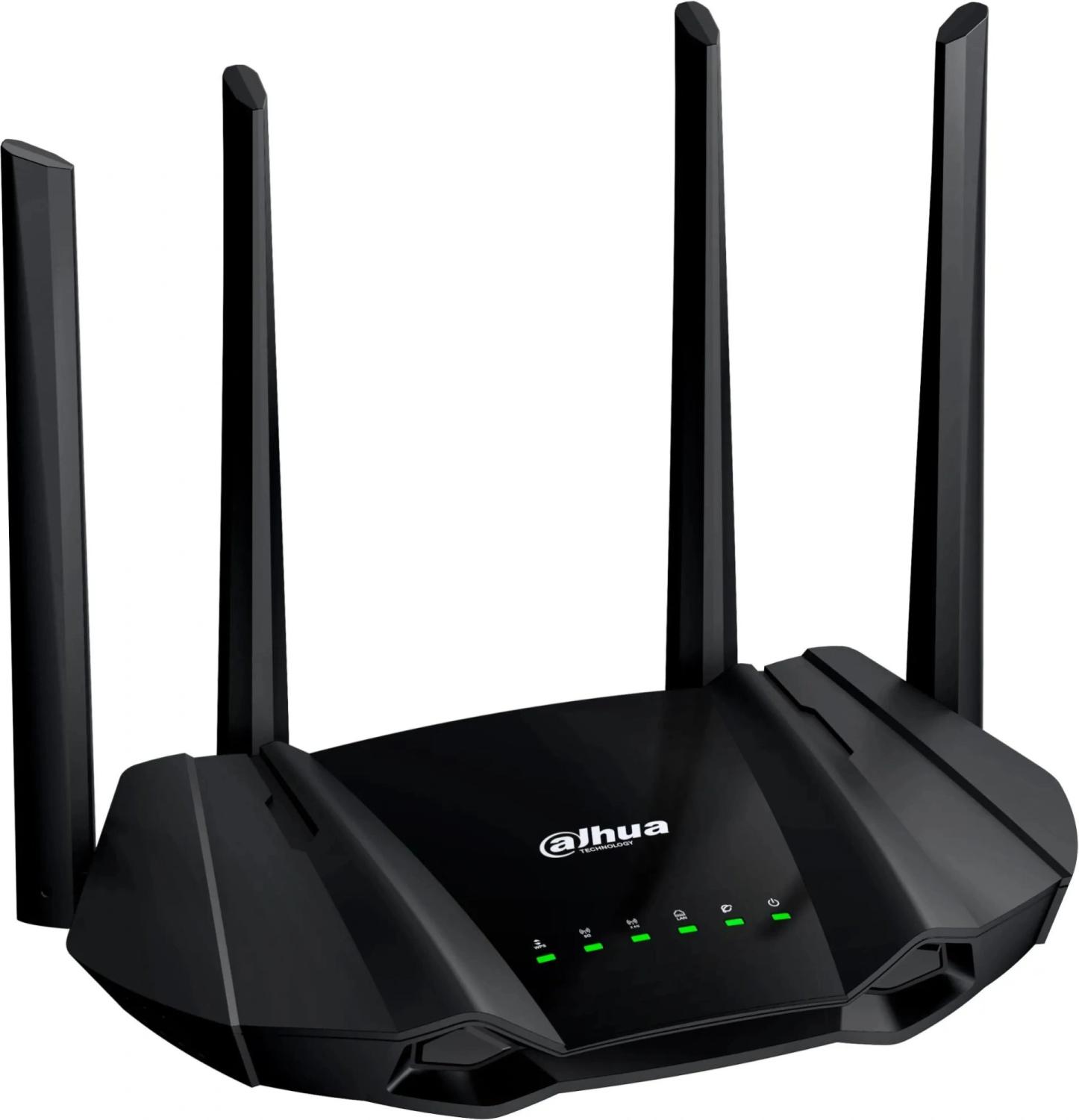 Роутер Dahua DH-AX15M AX1500 10/100BASE-TX/4G черный