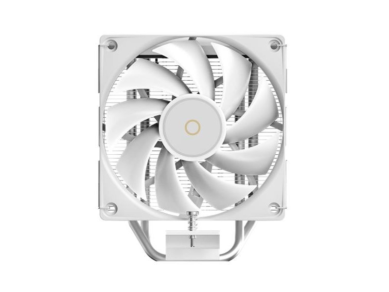 Кулер для процессора/ CPU Cooler Ocypus Delta A40 SE WH ARGB (190W, 4-pin PWM, 147mm, Al/Cu, 4x6mm, ARGB, 1x120mm, 60CFM, 31dBA, 1800RPM, S: 1851/1700/1200/115X, AM5/AM4, white)