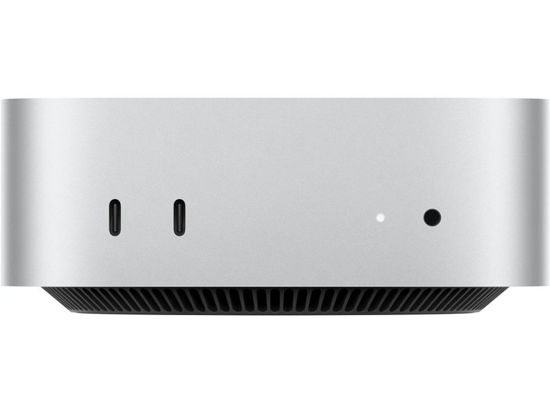 ПК Apple Mac mini A3238 M4 10 core (4.41) 16Gb SSD512Gb 10 core GPU macOS GbitEth WiFi BT серебристый (MU9E3LL/A)