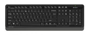 Клавиатура + мышь A4Tech Fstyler FG1010 клав:черный/серый мышь:черный/серый USB беспроводная Multimedia (FG1010 GREY)