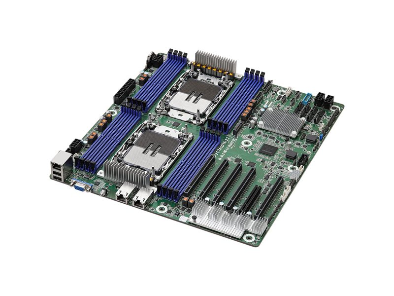 Материнская плата/ ASRock SP2C741D16-2T, EEB, 2x LGA 4677 5th/4th Gen Intel Xeon Scalable, 16x DDR5 RDIMM/ RDIMM-3DS, 5x PCIe5.0 / CXL1.1 x16, 1x PCIe5.0 x8, 2x MCIO (PCIE5.0 x8), 3x OCuLink (PCIe3.0 x4 or 4 SATA 6Gb/s), 1x M.2 (PCIe5.0 x4), up to 13x SAT