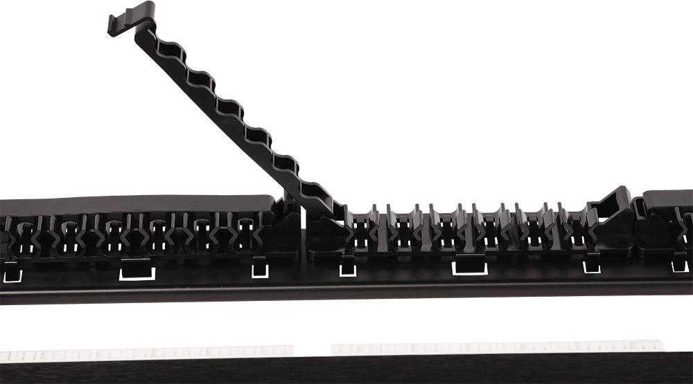 Патч-панель Lanmaster LAN-PPN24U6A 19" 1U 24xRJ45 кат.6A UTP