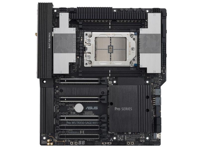 Материнская плата ASUS PRO WS TRX50-SAGE WIFI STR5 CEB 4xDDR5 5xPCIEx16 3xM.2 USB-C 2.5GLAN 10GLAN Wi-Fi 7