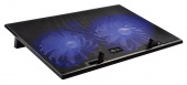 Подставка для ноутбука Digma D-NCP170-2 17"390x270x27мм 20дБ 2xUSB 2x 150ммFAN 600г черный
