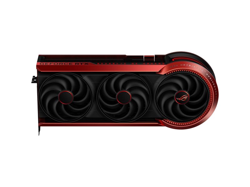 Видеокарта ASUS RTX5090 ROG MATRIX 30TH 32GB GDDR7 512bit 3xDP 2xHDMI 4FAN RTL (ROG-MATRIX-RTX5090-P32G-30TH)