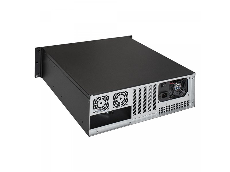 Exegate EX293543RUS Серверный корпус ExeGate Pro 3U390-08 <RM 19", высота 3U, глубина 390, БП 1200ADS, USB>