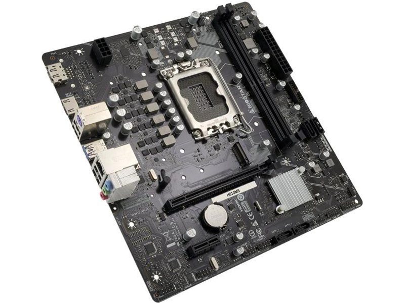 Материнская плата Biostar H610MS Soc-1700 Intel H610 2xDDR4 mATX AC`97 8ch(7.1) GbLAN+HDMI+DP