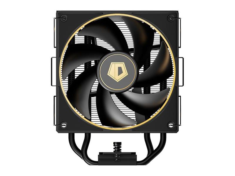 Кулер для процессора ID-COOLING FROZN A410 GDL LGA1700/1200/115X/AM5/AM4 (10шт/кор, TDP 220W, PWM, 4 тепл.трубки прямого контакта, FAN 120mm, черно-золотой) RET