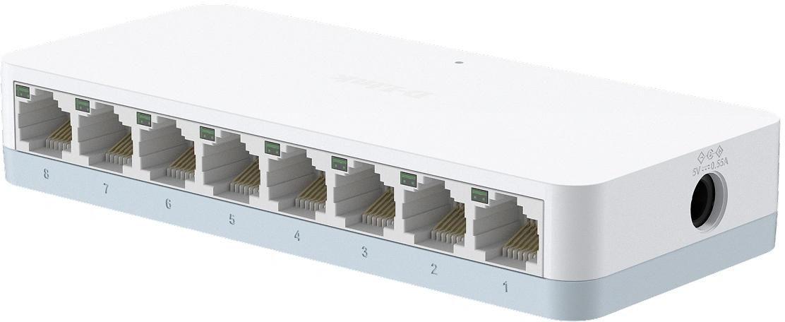 Коммутатор D-Link DES-1008C/C1A (L2) 8x100Мбит/с неуправляемый