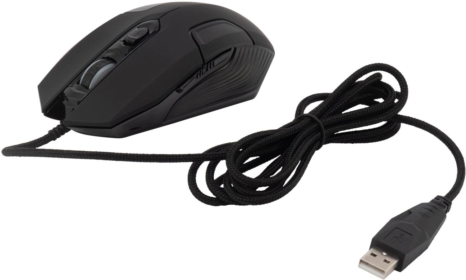 Мышь Acer OMW170 черный оптическая 3200dpi USB 6but (ZL.MCEEE.00R)