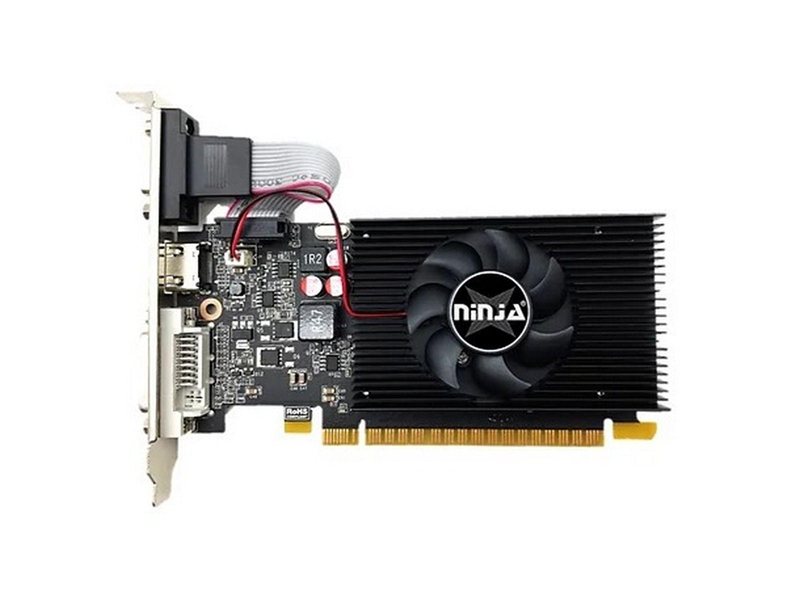 Видеокарта Ninja (Sinotex) GT710 4GB DDR3 64bit VGA DVI HDMI 1FAN LP RTL