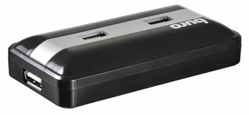 Разветвитель USB 2.0 Buro BU-HUB7-U2.0 7порт. черный
