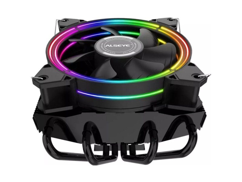 Вентилятор корпусной Вентилятор ALSEYE H120T Universal, 125W, 120mm FAN, 800;2000 rpm, 24.1;35.5 dBA, RGB, PWM, RTL{20} (874036)