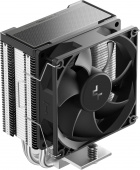 Устройство охлаждения(кулер) Deepcool AG300 G2 Soc-AM5/AM4/1200/1700/1851 серебристый/черный 4-pin 24.59-31dB Al+Cu 160W 416gr Ret (R-AG300-BKAMMG2)