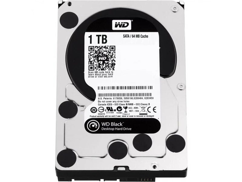 Жесткий диск/ HDD WD SATA3 1TB 2.5"""" Black 7200RPM 64MB 1 year warranty