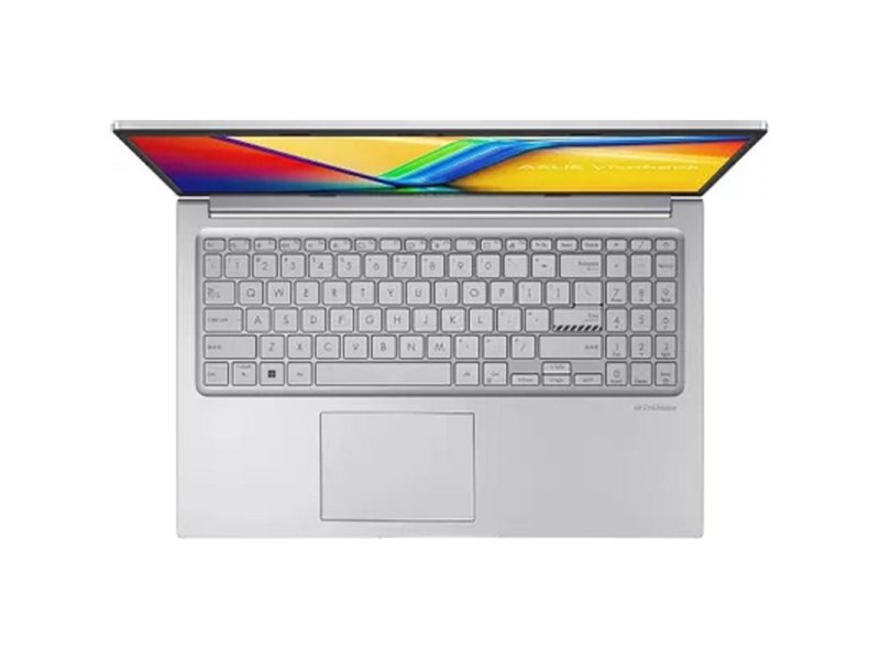 Ноутбук Asus Vivobook 15 X1504VA-BQ4060 Core 3 100U 16Gb SSD512Gb Intel Graphics 15.6" IPS FHD (1920x1080) без ОС silver WiFi BT Cam (90NB13Y2-M03600)