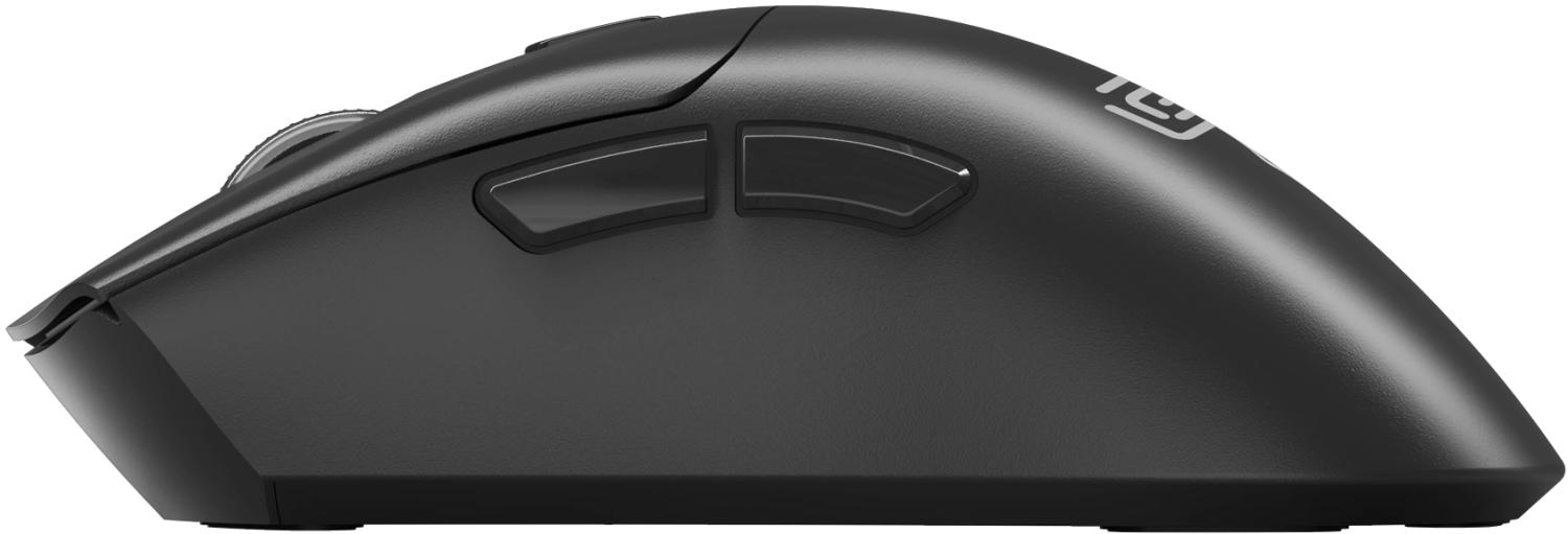 Мышь Оклик 980GMW черный оптическая 26000dpi беспров. BT/Radio USB для ноутбука 6but