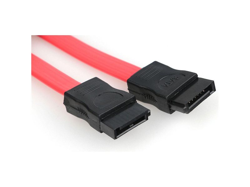 Кабель интерфейсный SATA Cablexpert CC-SATA-DATA-N, Sata3 7pin / 7pin, медн.проводник, 50см, пакет
