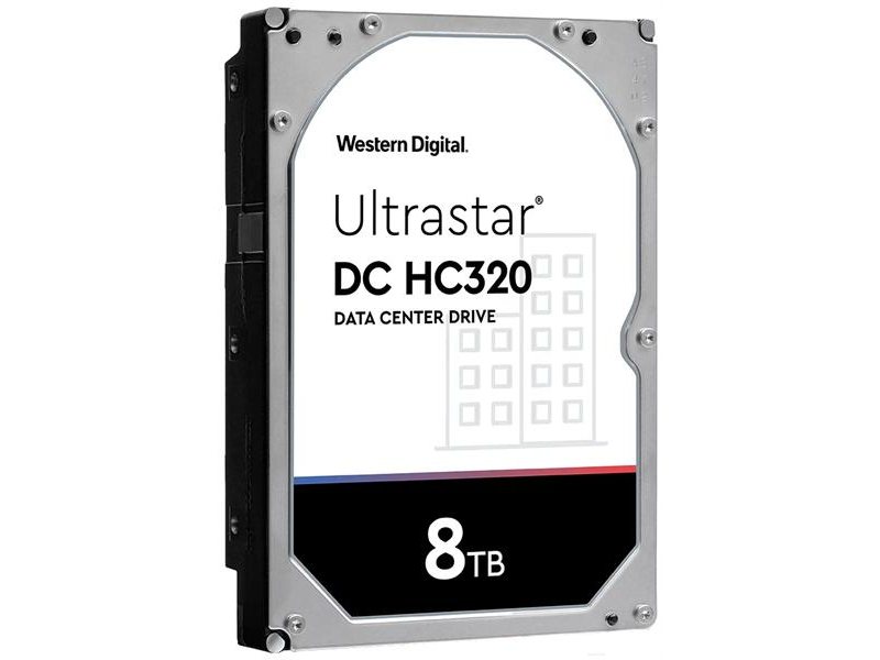 Жесткий диск/ HDD WD SATA Server 8Tb Ultrastar 7200 6Gb/s 256MB 1 year warranty