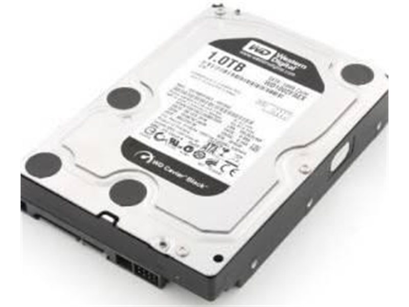 Жесткий диск/ HDD WD SATA3 1Tb Caviar Black 7200 64Mb 1 year warranty