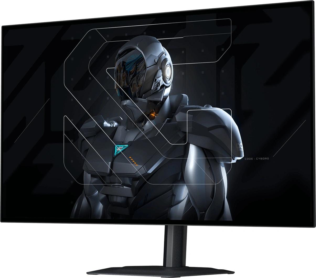 Монитор Gigabyte 27" MO27Q28GR черный WOLED LED 16:9 HDMI M/M глянцевая HAS Piv 1500000:1 335cd 178гр/178гр 2560x1440 280Hz DP 2K USB 6кг