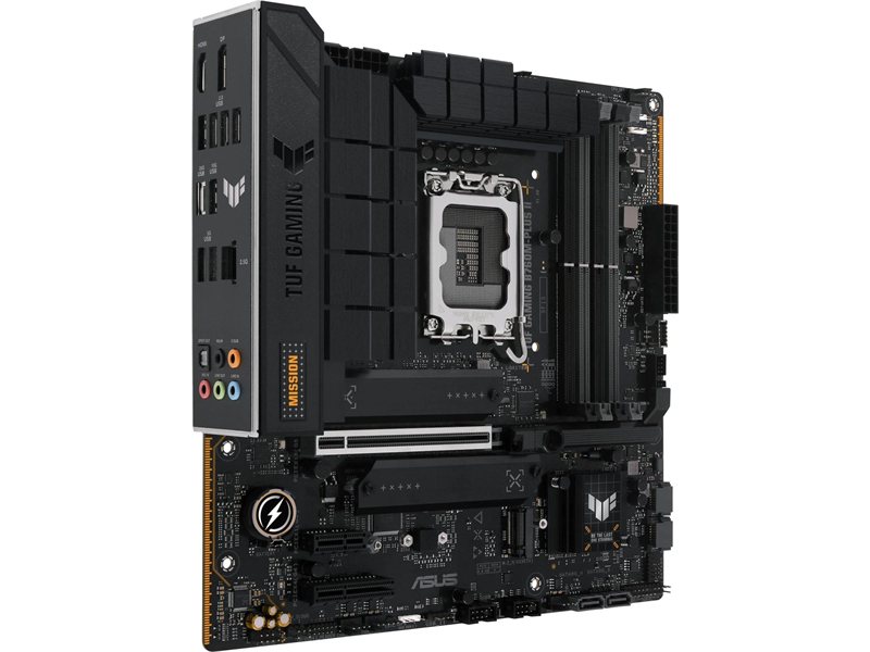 Материнская плата ASUS TUF GAMING B760M-PLUS II LGA1700 mATX 4хDDR5 1xPCIEx16 1xPCIEx4 1xPCIEx1 3xM.2 DP HDMI 2.5GLAN