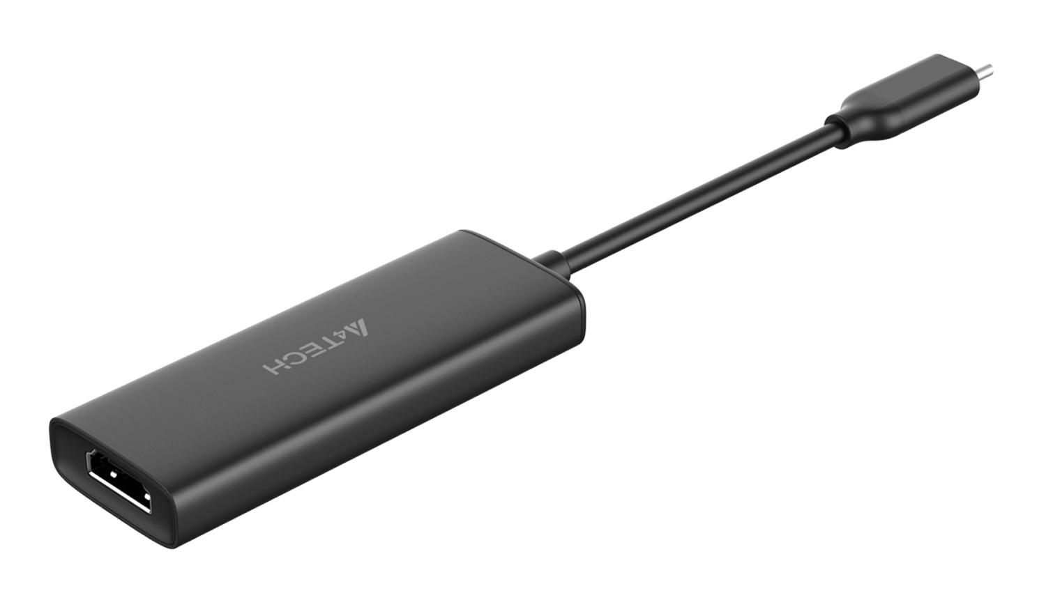 Разветвитель USB-C A4Tech DST-40C 2порт. серый