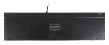 Клавиатура A4Tech KV-300H серый/черный USB slim кабель 1.5м