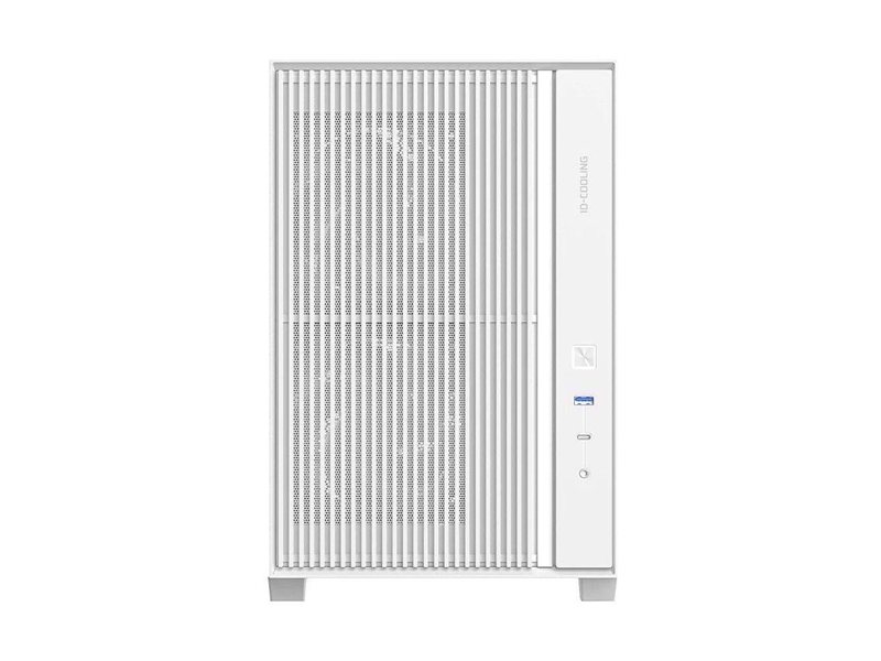Корпус Case ID-Cooling FLOW 500 AIR White mATX/win TG/2 fans/Gen2 Type C/CPU 180mm/GPU 403mm/ no PSU