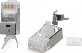 Коннектор Cabeus (8P8C-SH-C7(1.5)-TWP) кат.6A RJ45 серебристый