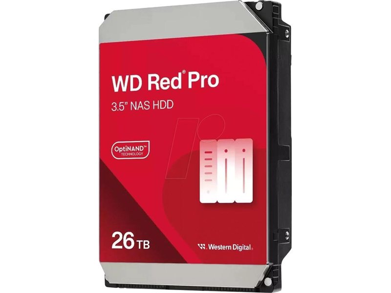 Жесткий диск WD SATA-III 26TB WD260KFGX NAS Red Pro (7200rpm) 512Mb 3.5"