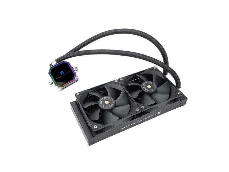 Thermalright Система водяного охлаждения Frozen Prism 240 Black / 2x120mm PWM Fans / TRFP240B