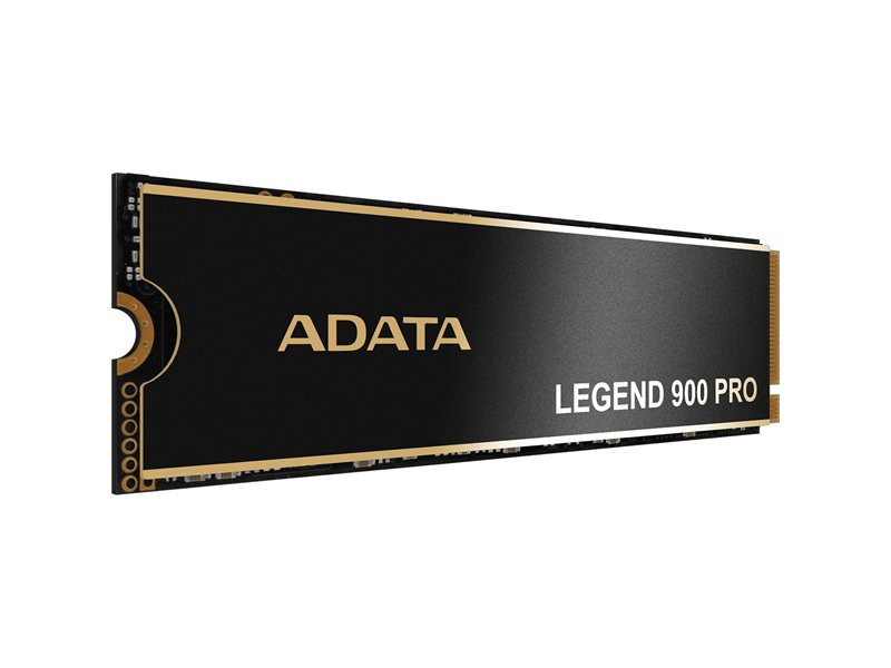 Твердотельный накопитель/ ADATA SSD LEGEND 900 PRO, 4000GB, M.2(22x80mm), NVMe 1.4, PCIe 4.0 x4, 3D NAND, R/W 7400/6500MB/s, IOPs н.д./н.д., TBW 2400, DWPD 0.3 (5 лет)