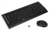 Клавиатура + мышь A4Tech 9300F клав:черный мышь:черный USB беспроводная Multimedia