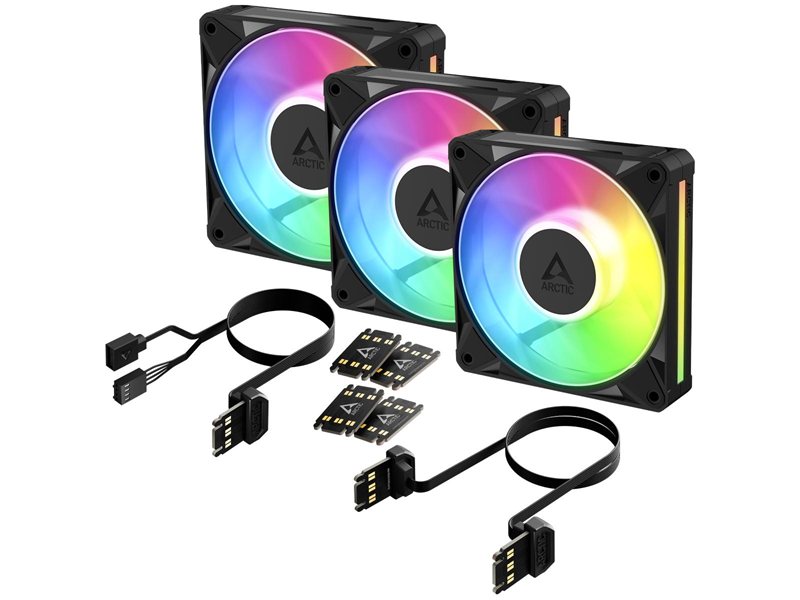 Вентилятор корпусной ARCTIC BioniX P12 A-RGB - 3 Pack (ACFAN00337A)