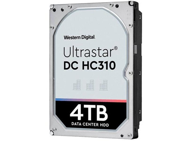 Жесткий диск/ HDD WD SATA Ultrastar 4Tb 3.5"" 7200 6Gb/s 256Mb 1 year warranty (replacement MG10ADA400E, MG08ADA400E, ST4000NM024B, ST4000NM000B, HUS726040ALE614)