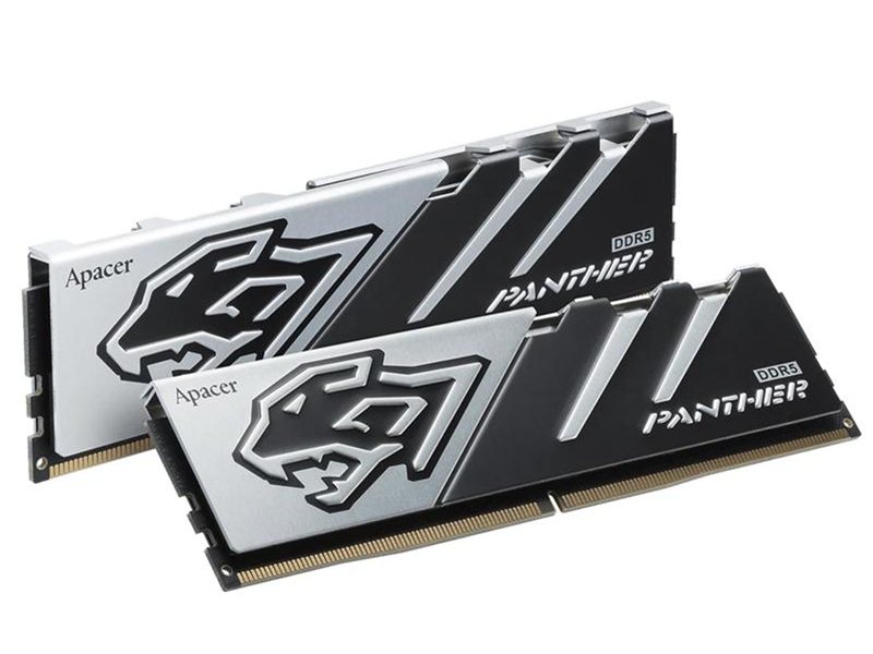 Оперативная память Apacer  DDR5  32GB  5200MHz DIMM Panther Gaming Memory CL40 1.25V Kit (2x16GB) (Retail) 2048*8  Heat Sink (Retail) 3 years (AH5U32G52C5227BAA-2)