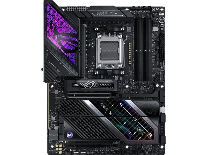Материнская плата Asus ROG STRIX X870E-E GAMING WIFI7 NEO Socket AM5 AMD X870E 4xDDR5 ATX AC`97 8ch(7.1) 5Gigabit RAID+HDMI