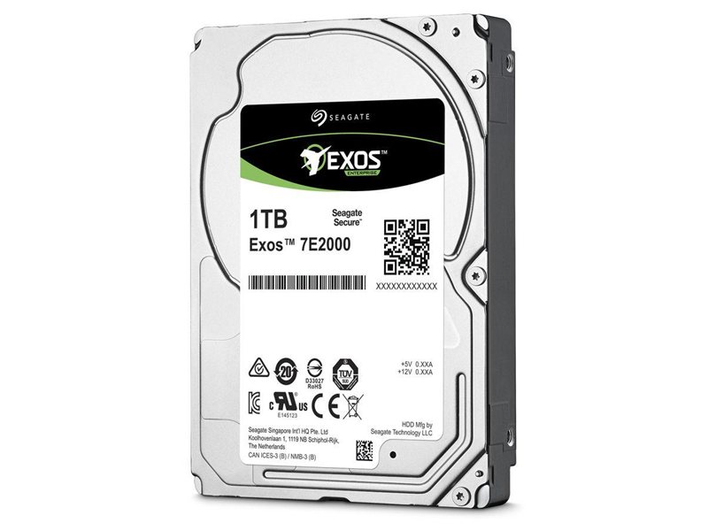 Жесткий диск/ HDD Seagate SAS 1Tb 2.5'' Exos 7E2000 7200 128Mb (Inspur DC19+, clean pulled) 1 year warranty (replacement ST1000NM001A, ST900MM0006, ST900MM0168)