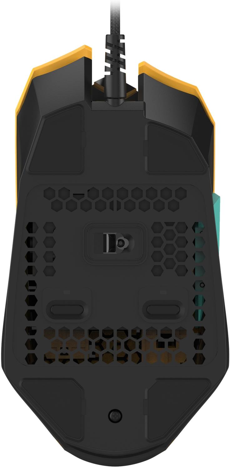 Мышь A4Tech Bloody W63 Max Renegade желтый/рисунок оптическая 12000dpi USB (W63 MAX)