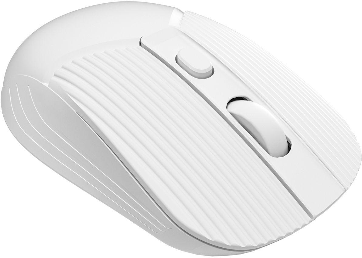 Мышь Оклик 509MW white белый оптическая 1600dpi беспров. USB для ноутбука 4but (1885186)