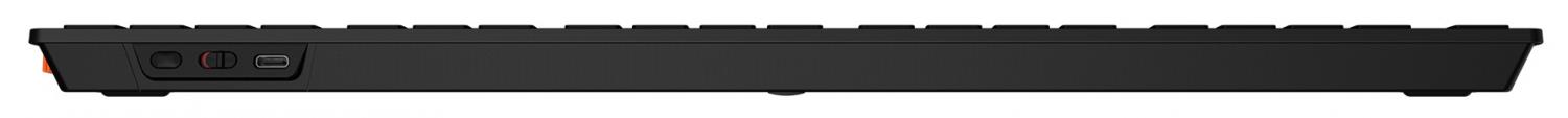Клавиатура A4Tech FBX50C черный USB беспроводная BT/Radio slim Multimedia (FBX50C GREY)