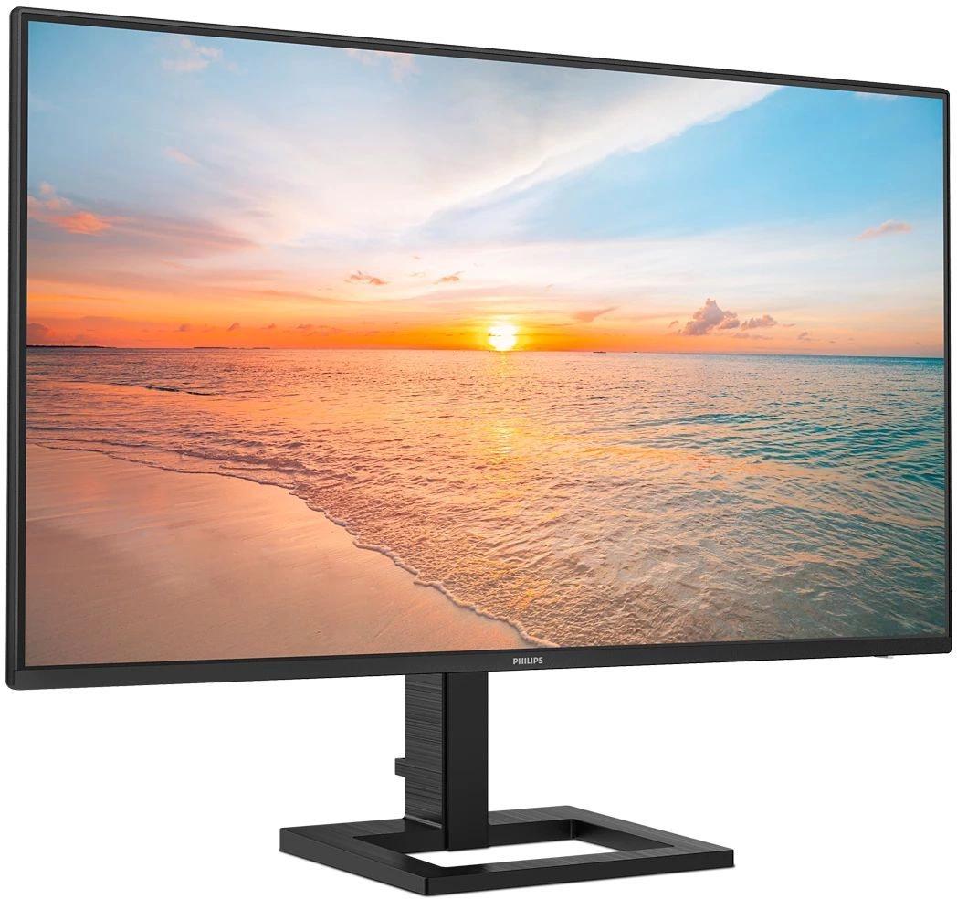 Монитор Philips 27" 27E1N1600AE черный IPS LED 1ms 16:9 HDMI M/M матовая HAS 350cd 178гр/178гр 2560x1440 100Hz 2K USB 5.23кг