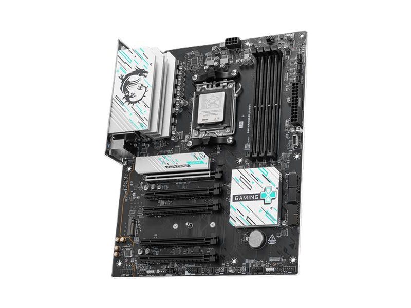Материнская плата MSI B840 GAMING PLUS WIFI SocketAM5 AMD B840 4xDDR5 ATX AC`97 8ch(7.1) 2.5Gg RAID+HDMI