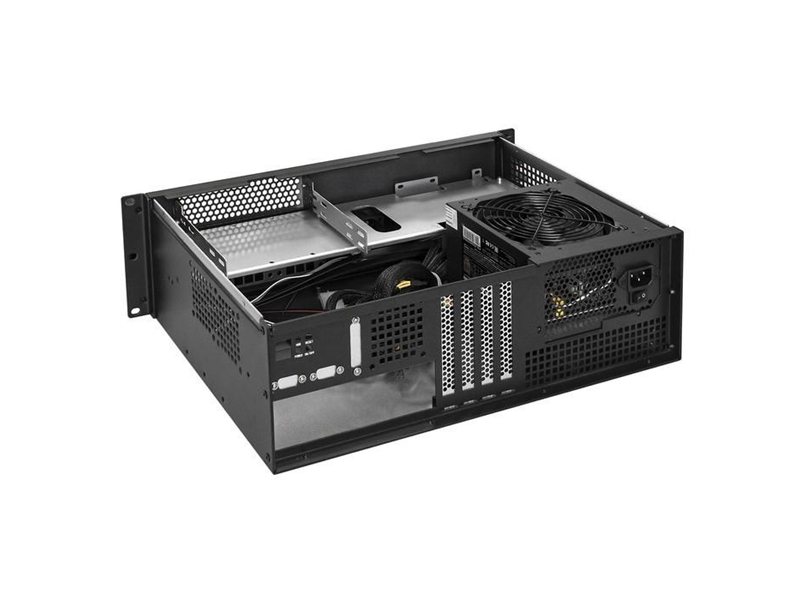 Exegate EX293672RUS Серверный корпус ExeGate Pro 3U330-02 <RM 19", высота 3U, глубина 330, БП 1100PPH-SE 80 PLUS® Bronze, USB>