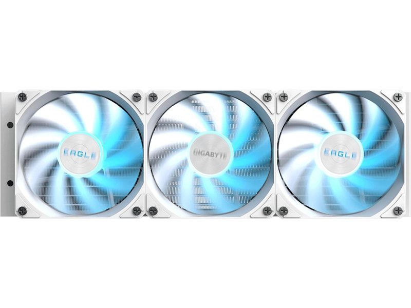 Система водяного охлаждения Gigabyte Eagle 360 ICE ARGB Soc-AM5/AM4/1200/1700/1851 белый 4-pin 13-37.6dB Al Ret (GP-GIGABYTE EAGLE 360I)